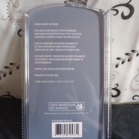 GFORCE Security Locks Heart-Shaped & Straight Barrel Cable - TSA Accepted - Picture 5 of 5